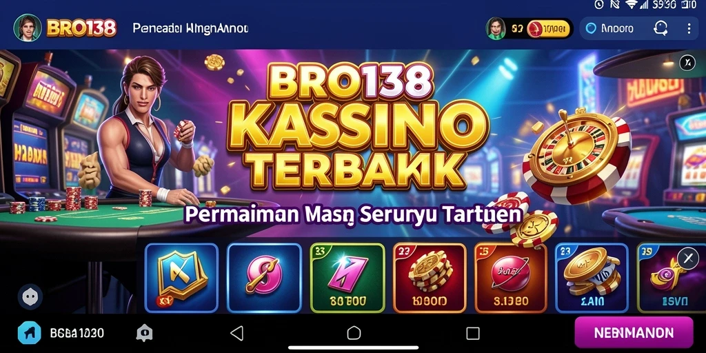 Screenshot BRO138 menampilkan gameplay yang seru dan menarik di kasino.