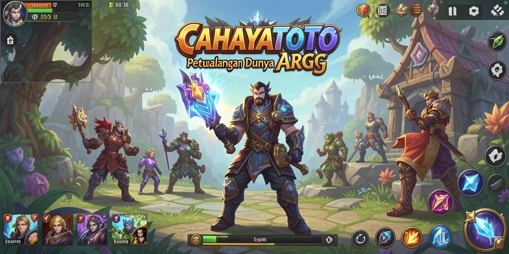 Tampilan gameplay seru dalam CAHAYATOTO dengan action yang mendebarkan.