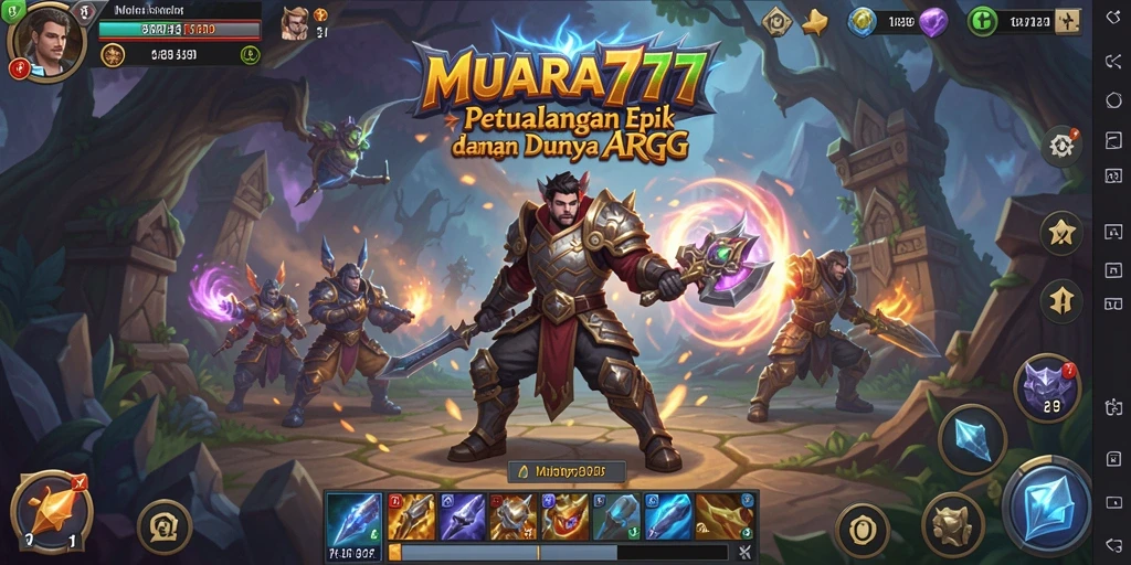 Tampilan gameplay <strong>MUARA777</strong> yang mendebarkan dengan aksi petualangan tingkat tinggi.