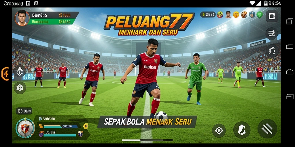 Tampilan gameplay PELUANG77 yang mendebarkan dan realistis.