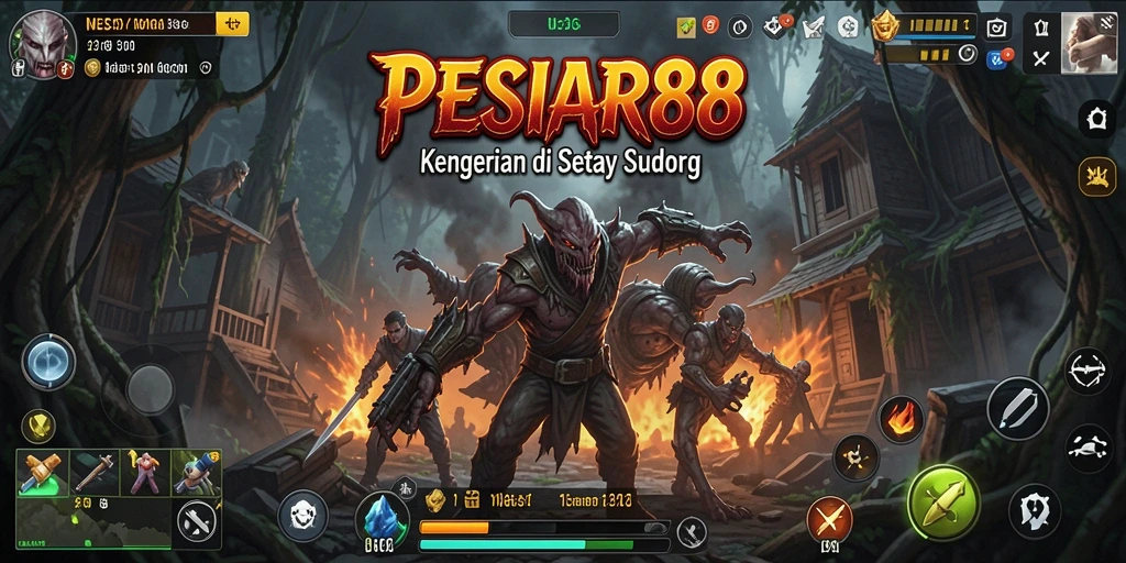 Gameplay penuh ketegangan di dunia Horror PESIAR88.