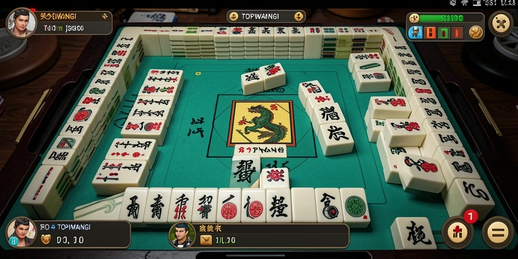 Tampilan gameplay seru dan menegangkan dari TOPIWANGI.