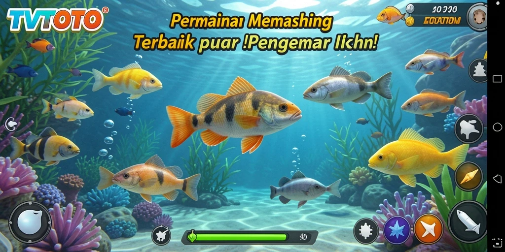 Tangkapan ikan besar di TVTOTO dengan grafik yang menawan.