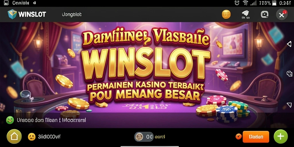 Screenshot menunjukkan gameplay seru dan grafik menarik dari WINSLOT.