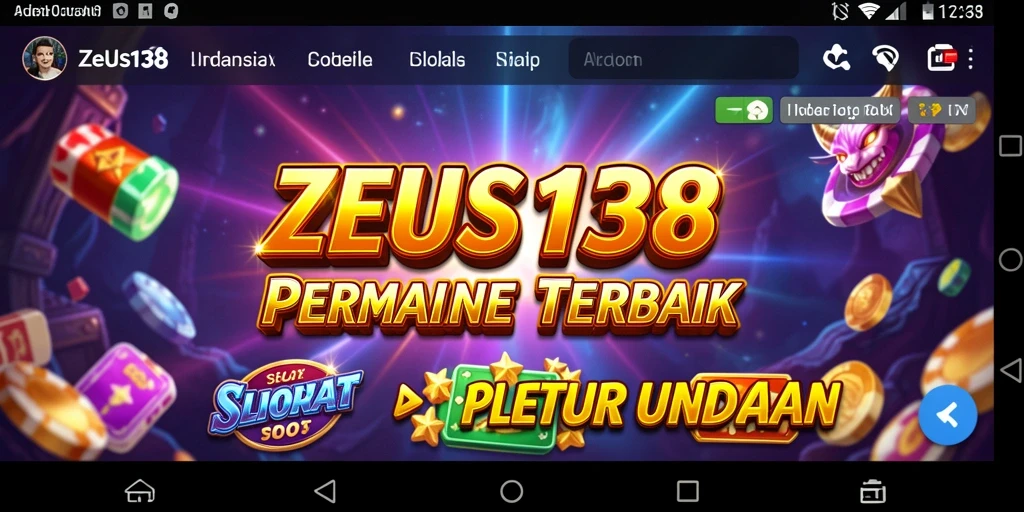 Tampilan gameplay Slot yang menarik dan kaya warna di ZEUS138.